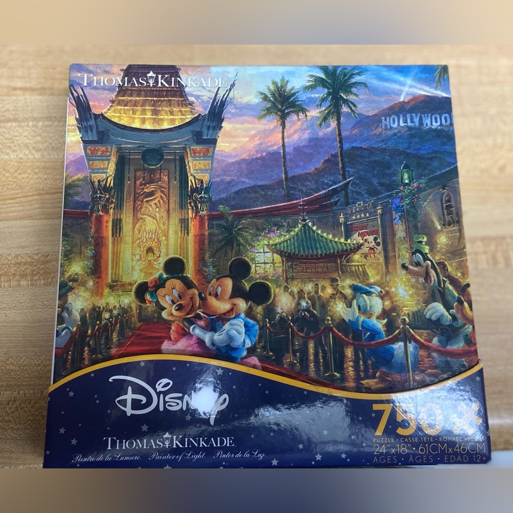 Thomas Kinkade Disney Puzzle